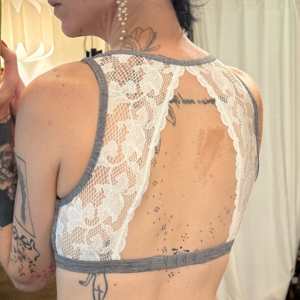 GAP grey bralette